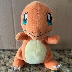 Vintage Pokémon Charmander Plush 8” San-Ei Co. Ltd Pocket Monsters Nintendo